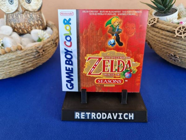 Caja The Legend Of Zelda Oracle Of Seasons GBC