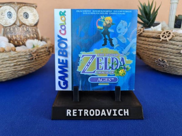 Caja The Legend Of Zelda Oracle Of Ages GBC