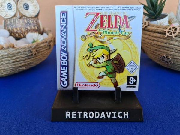 Caja The Legend Of Zelda The Minish Cap GBA