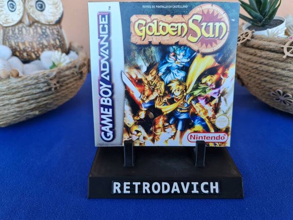 Caja Golden Sun I GBA