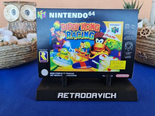 Caja DiddyKong Rancing N64 _ FAH Version