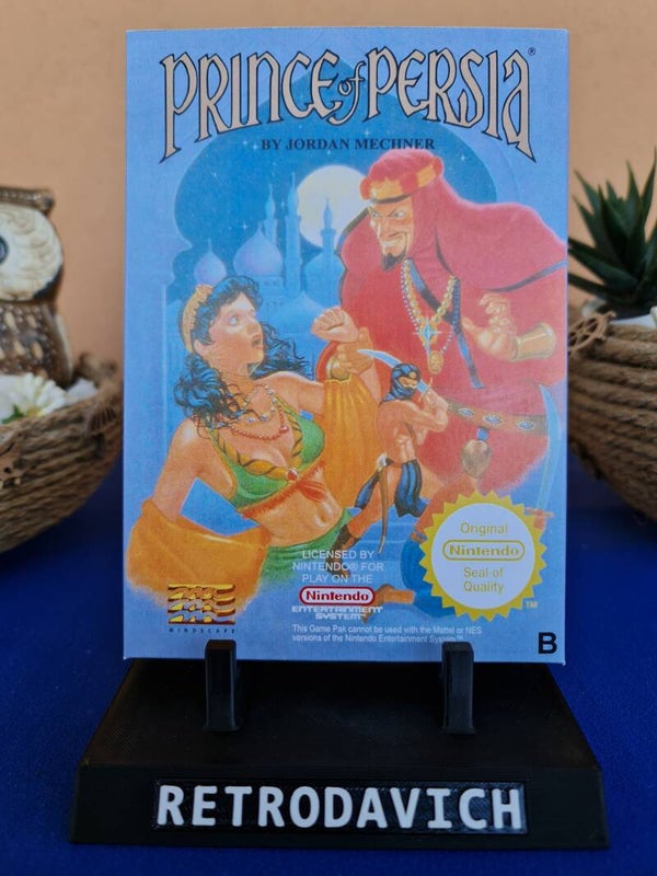 Caja Prince of Persia NES