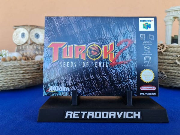 Caja Turok II N64