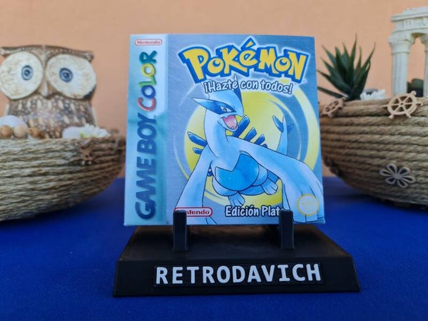 Caja Pokemon Edición Plata GBC