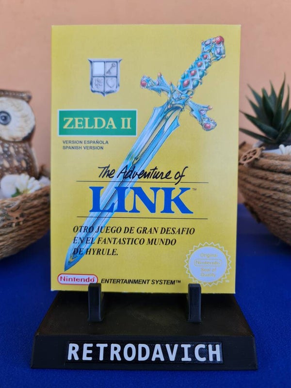 Caja Zelda II The Adventure of Link NES