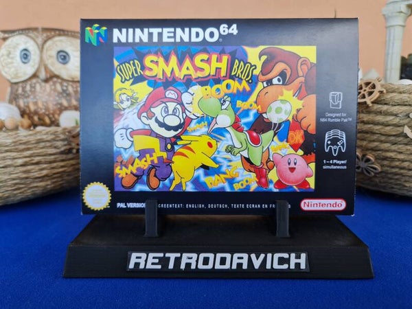 Caja Super Smash Bros N64
