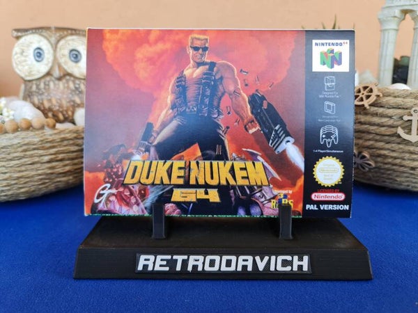 Caja Duke Nukem N64