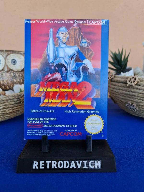 Caja MegaMan II NES