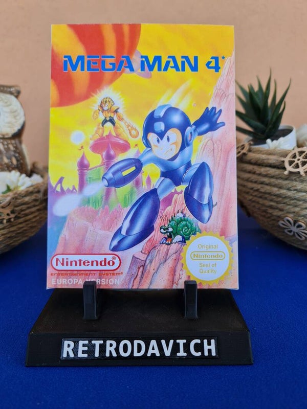 Caja MegaMan IV NES