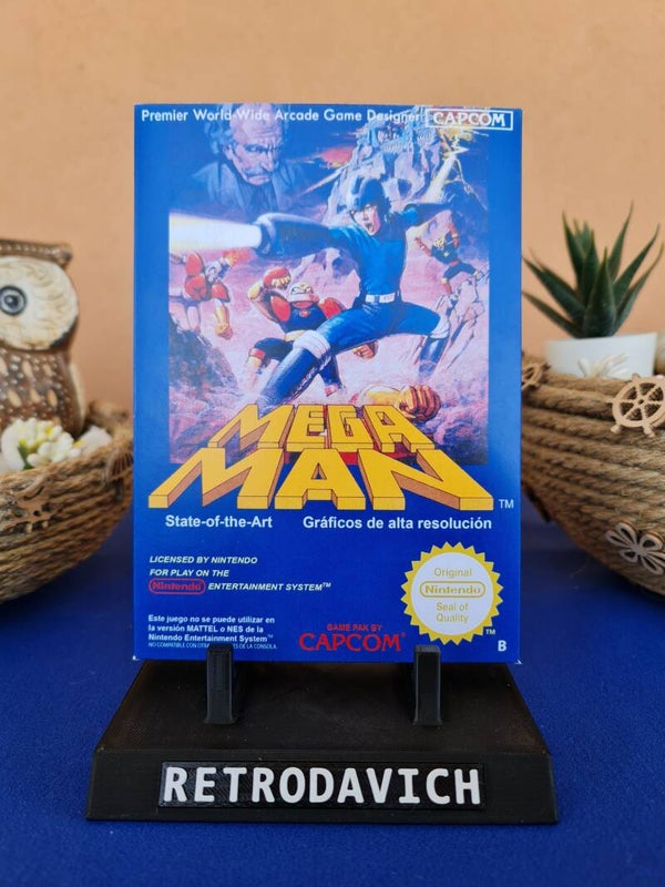 Caja MegaMan NES