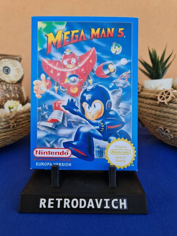 Caja MegaMan V NES