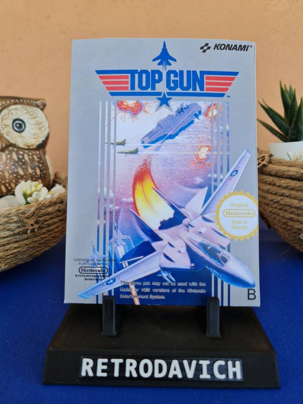 Caja Top Gun NES
