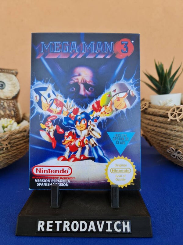 Caja MegaMan III NES