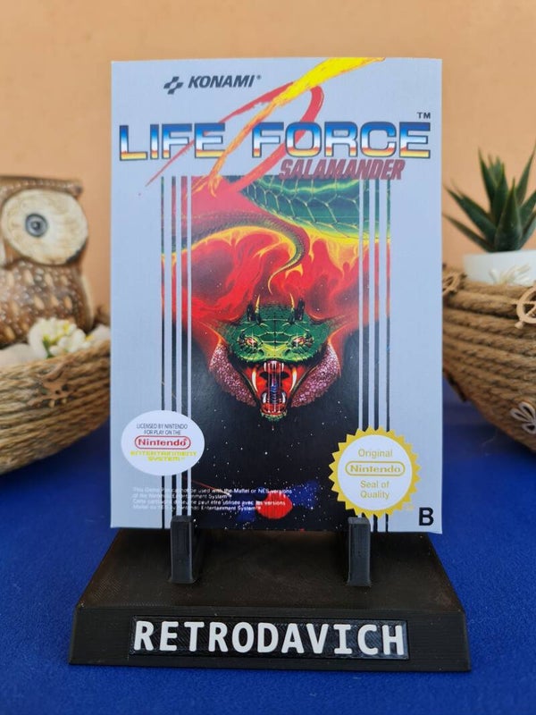 Caja Life Force NES