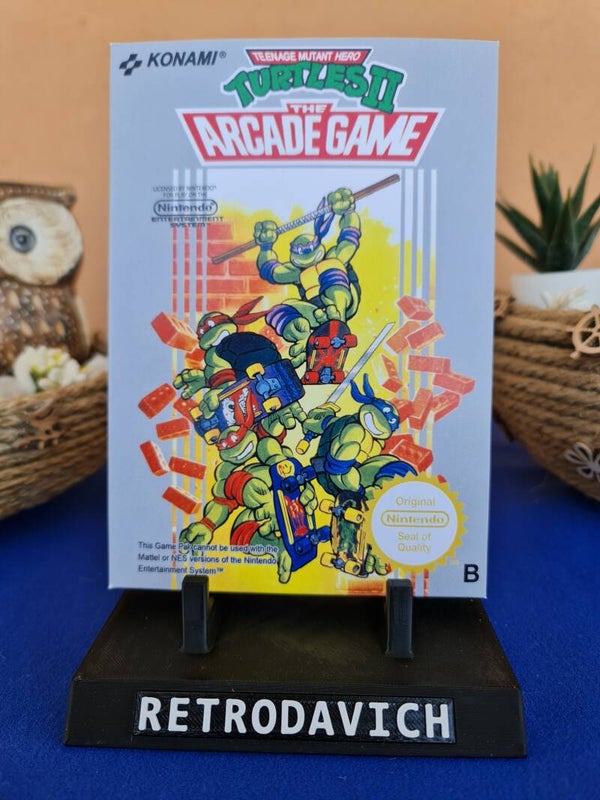 Caja Turtles Teenage Mutant Hero NES