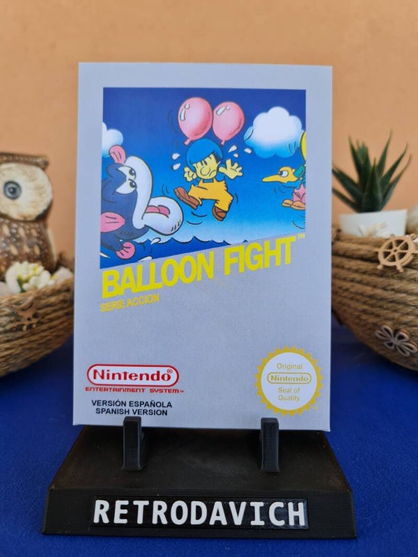 Caja Ballon Figth  NES