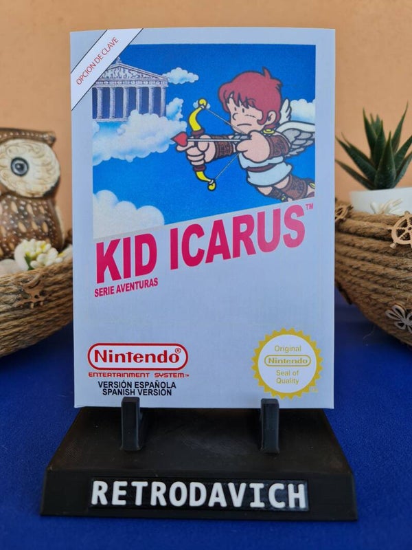 Caja Kid Icarus NES