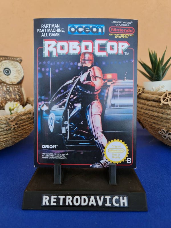 Caja Robocop NES