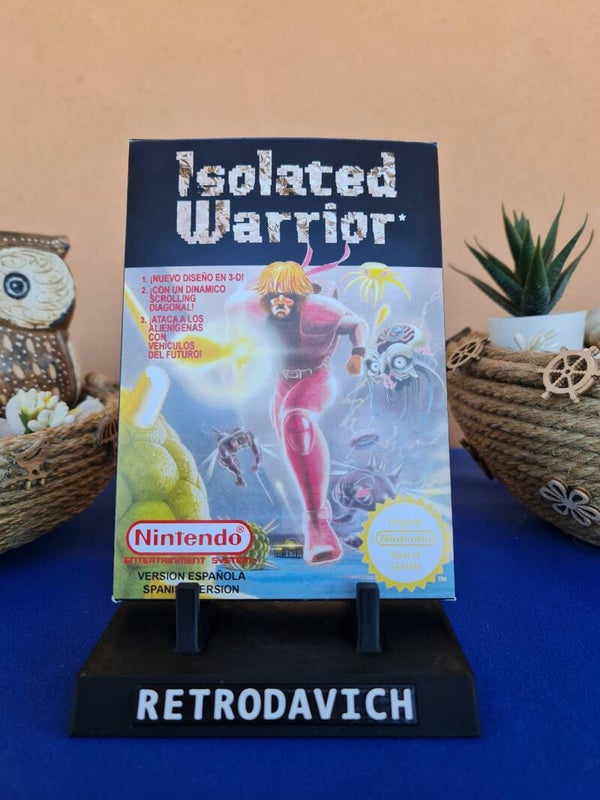 Caja Isolated Warrior NES