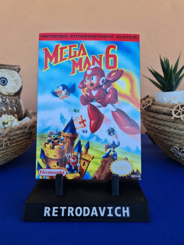 Caja MegaMan VI NES