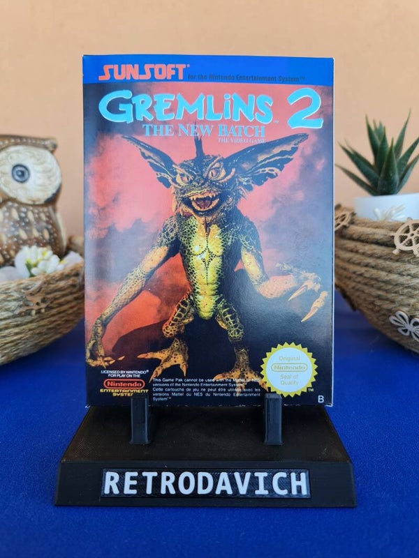 Caja Gremlins II NES