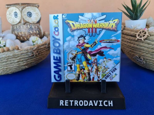 Caja Dragon Warrior III GBC