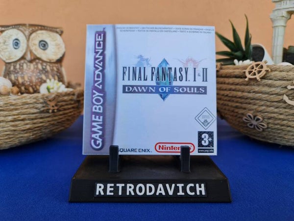 Caja Final Fantasy I II GBA