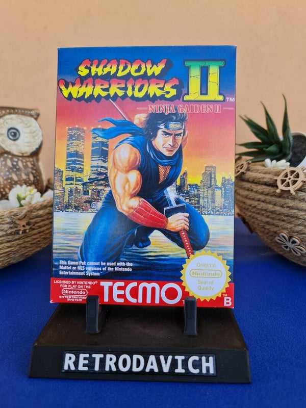 Caja Shadow Warriors II NES