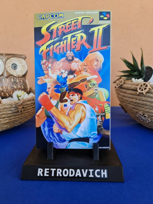 Caja Street Fighter II JPN