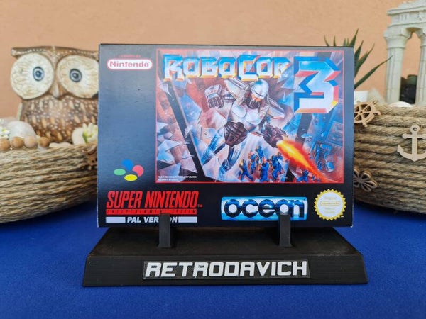 Caja Robocop III SNES