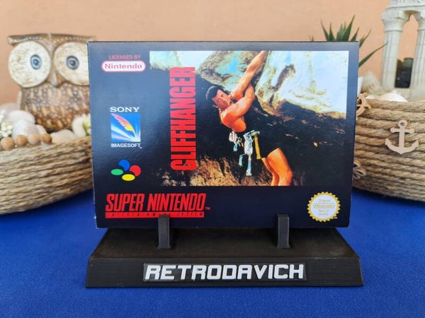 Caja Cliffhanger SNES