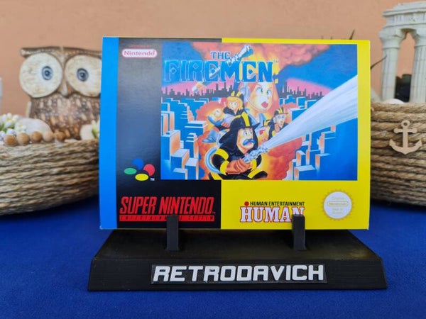 Caja FireMen SNES