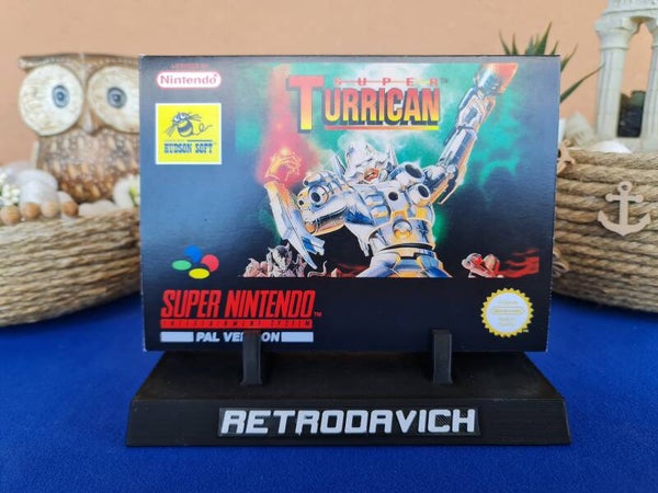 Caja Super Turrican SNES