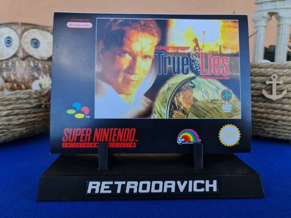 Caja True Lies SNES