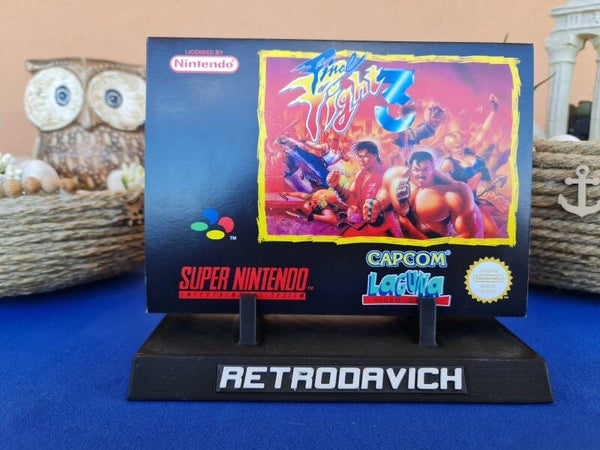 Caja Final Figth III SNES