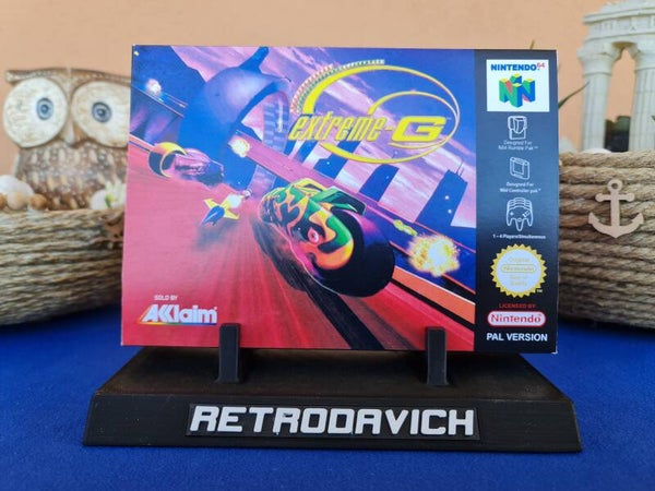 Caja Xtreme G N64