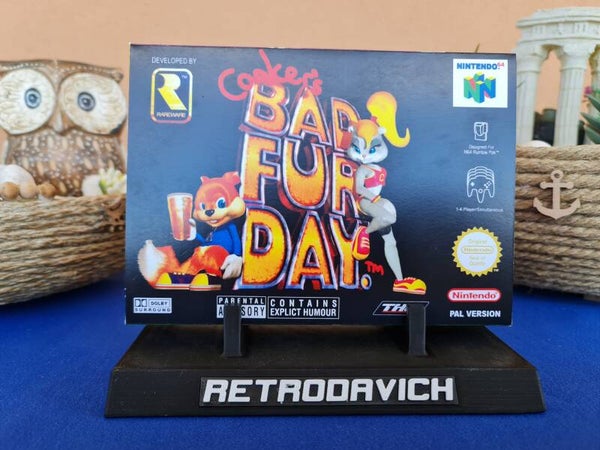 Caja Conker´s Bad Fur Day N64