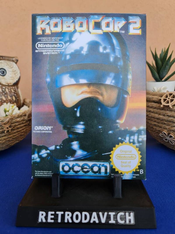 Caja Robocop II NES