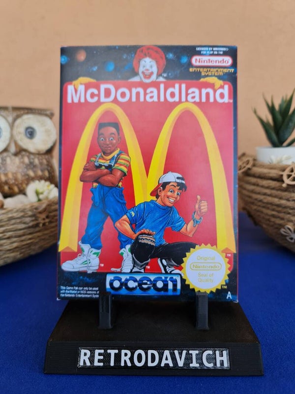 Caja MacDonaldLand NES