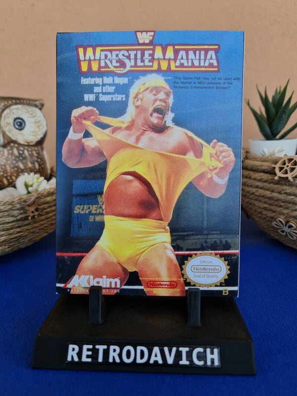 Caja WrestleMania NES