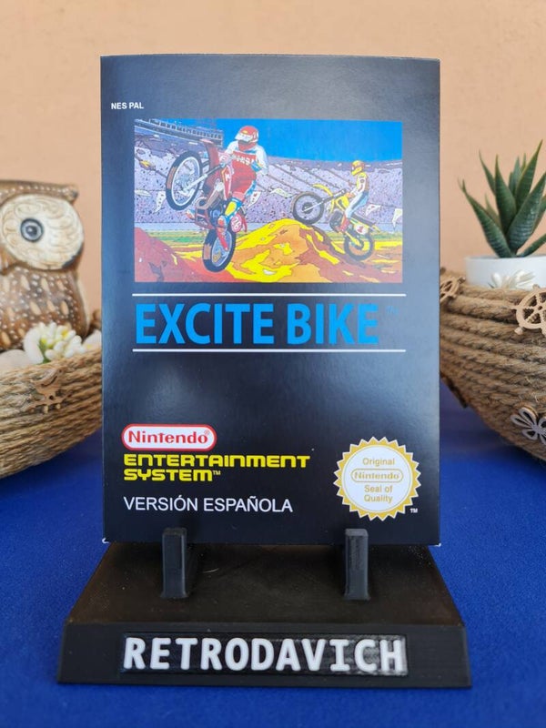 Caja Excite Bike NES
