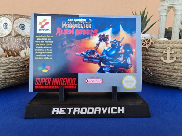 Caja Super Probotector SNES