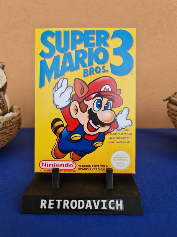 Caja Super Mario Bros III NES