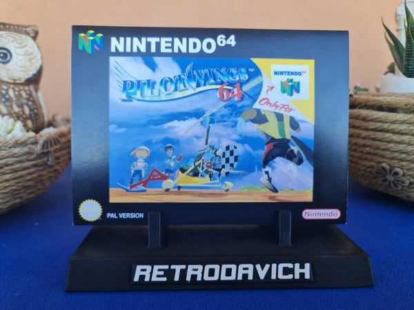 Caja Pilotwings N64