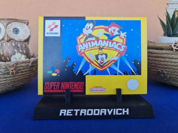 Caja Animaniacs SNES