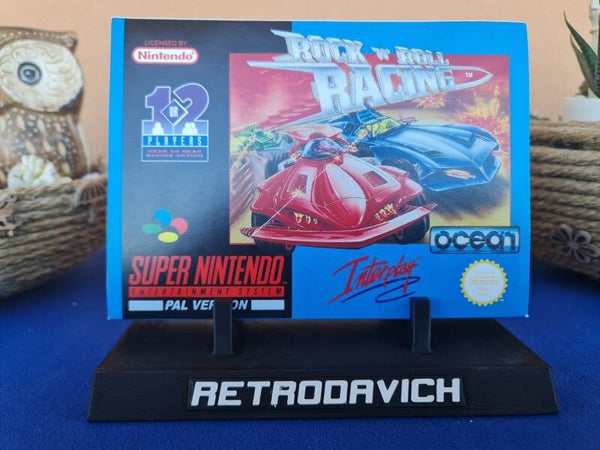Caja Rock N Roll Racing SNES