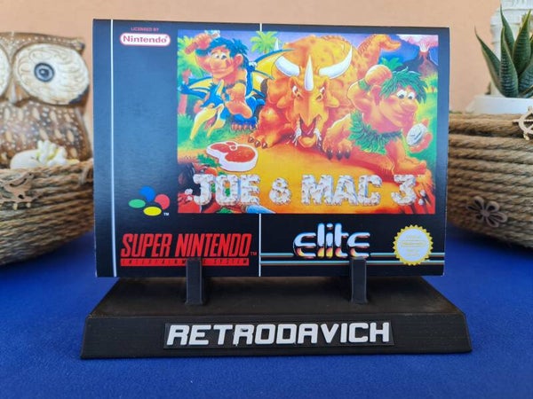 Caja Joe & Mac 3: SNES