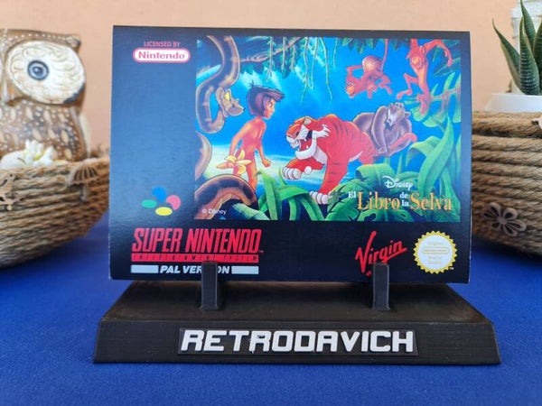 Caja El Libro de la Selva SNES