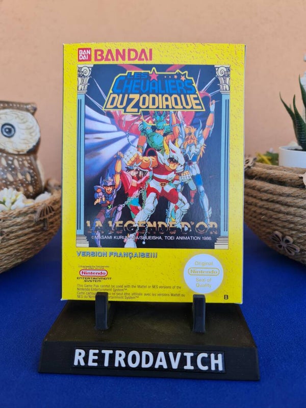 Caja Les  Chevaliers Du Zodiaque Z NES
