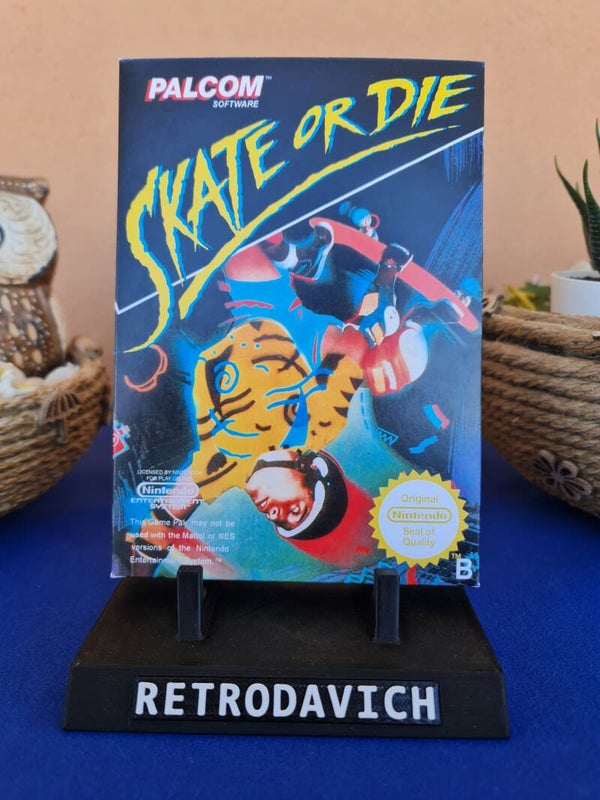 Caja Skate or Die NES